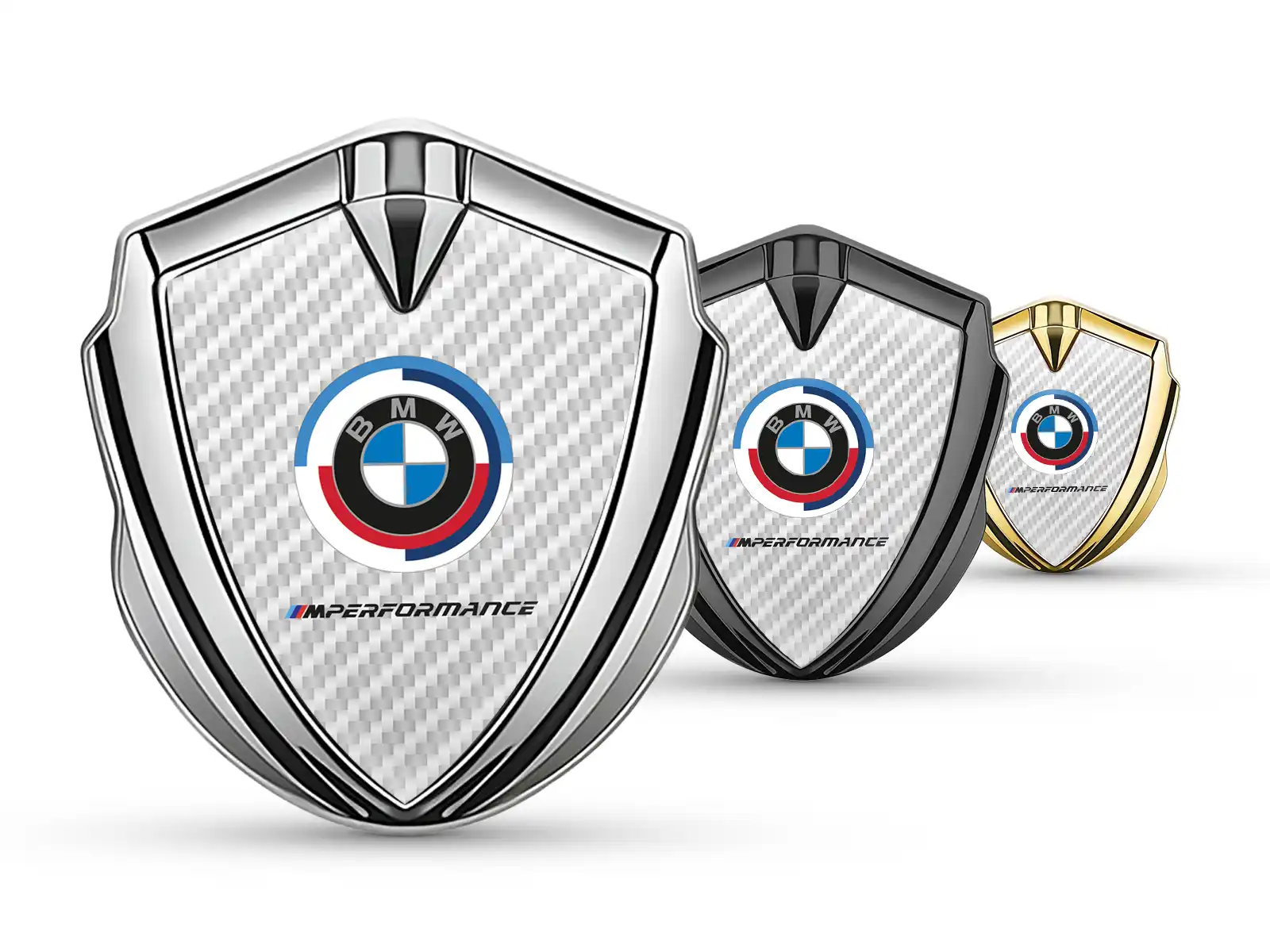 BMW Emblema Silicone Badge Stile Minimal Uni-Size